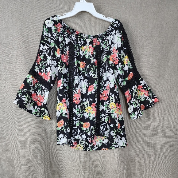 NY Collection blouse size multicolor - Picture 6 of 7